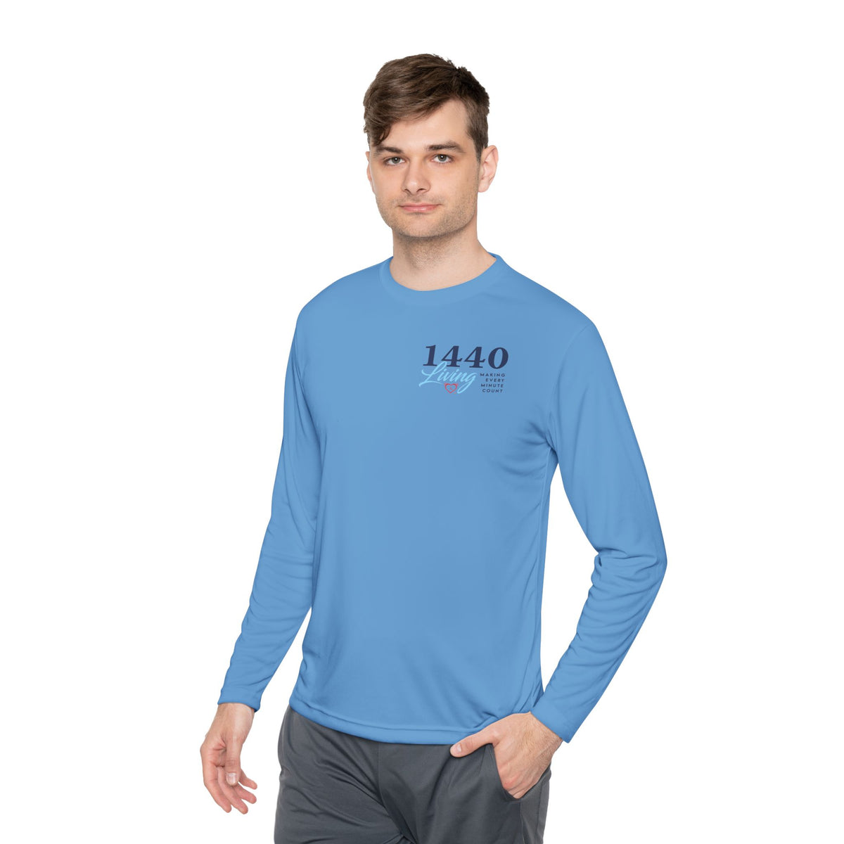 1440 Minutes A Day Long Sleeve Tee - Moisture Wicking Material
