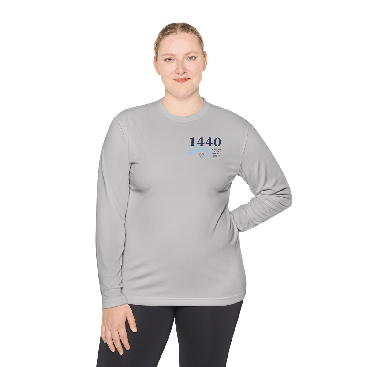 1440 Minutes A Day Long Sleeve Tee - Moisture Wicking Material