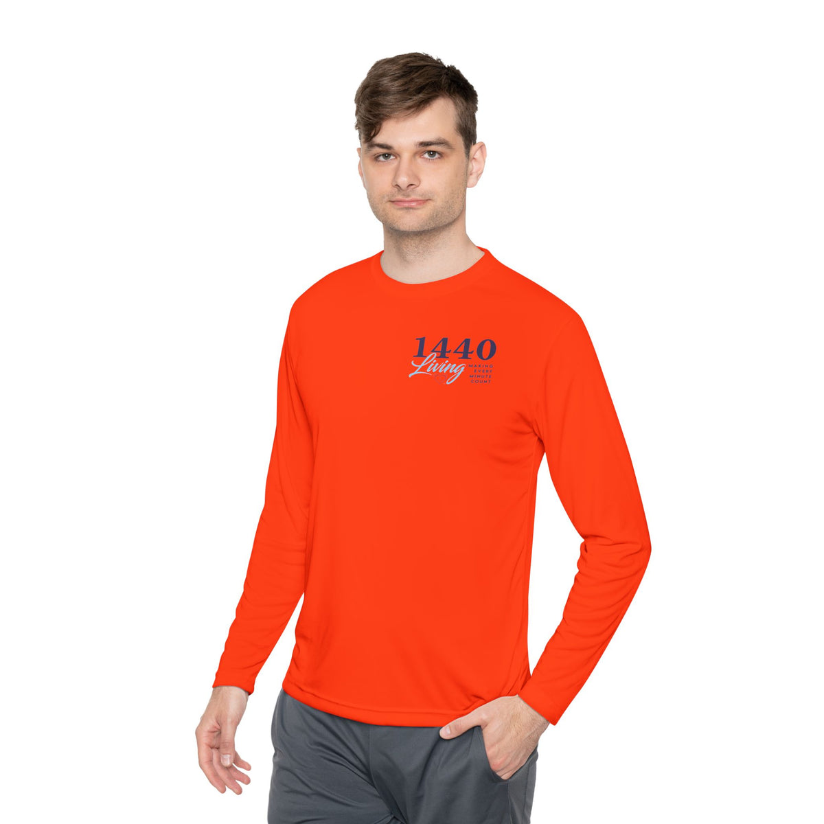 1440 Minutes A Day Long Sleeve Tee - Moisture Wicking Material