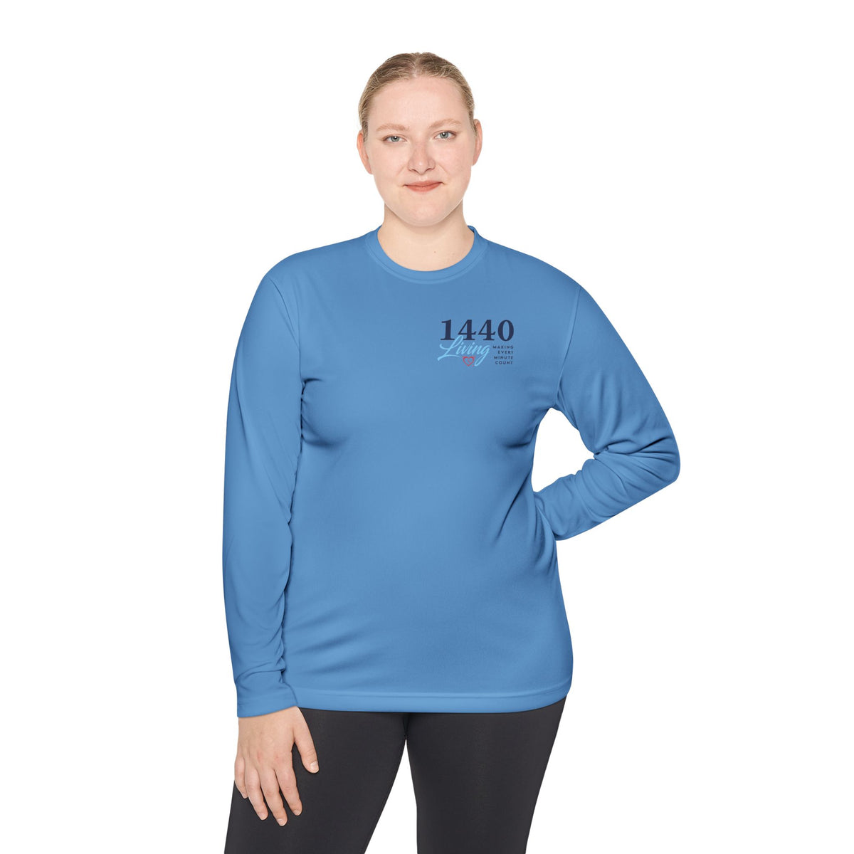 1440 Minutes A Day Long Sleeve Tee - Moisture Wicking Material
