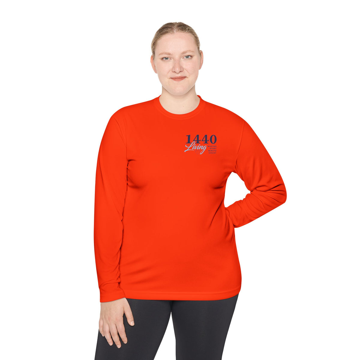 1440 Minutes A Day Long Sleeve Tee - Moisture Wicking Material